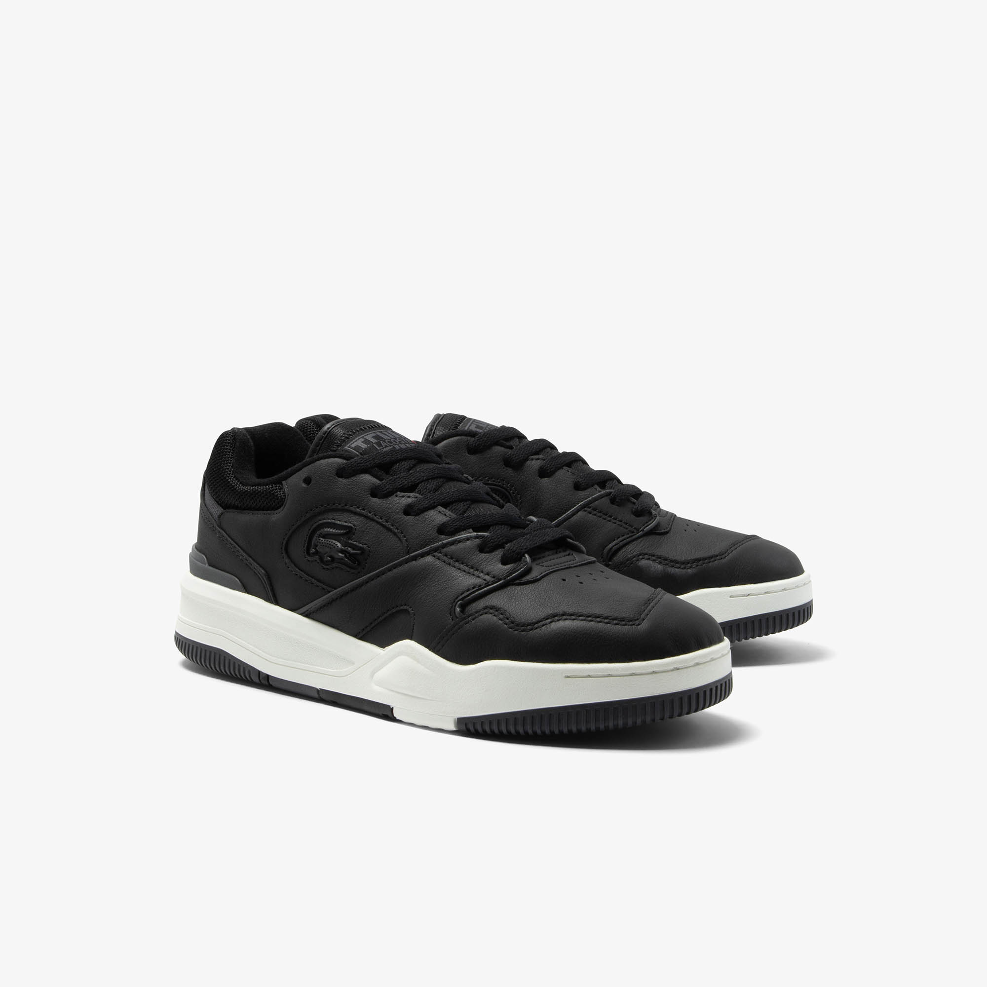 Men s Lineshot Leather Trainers LACOSTE
