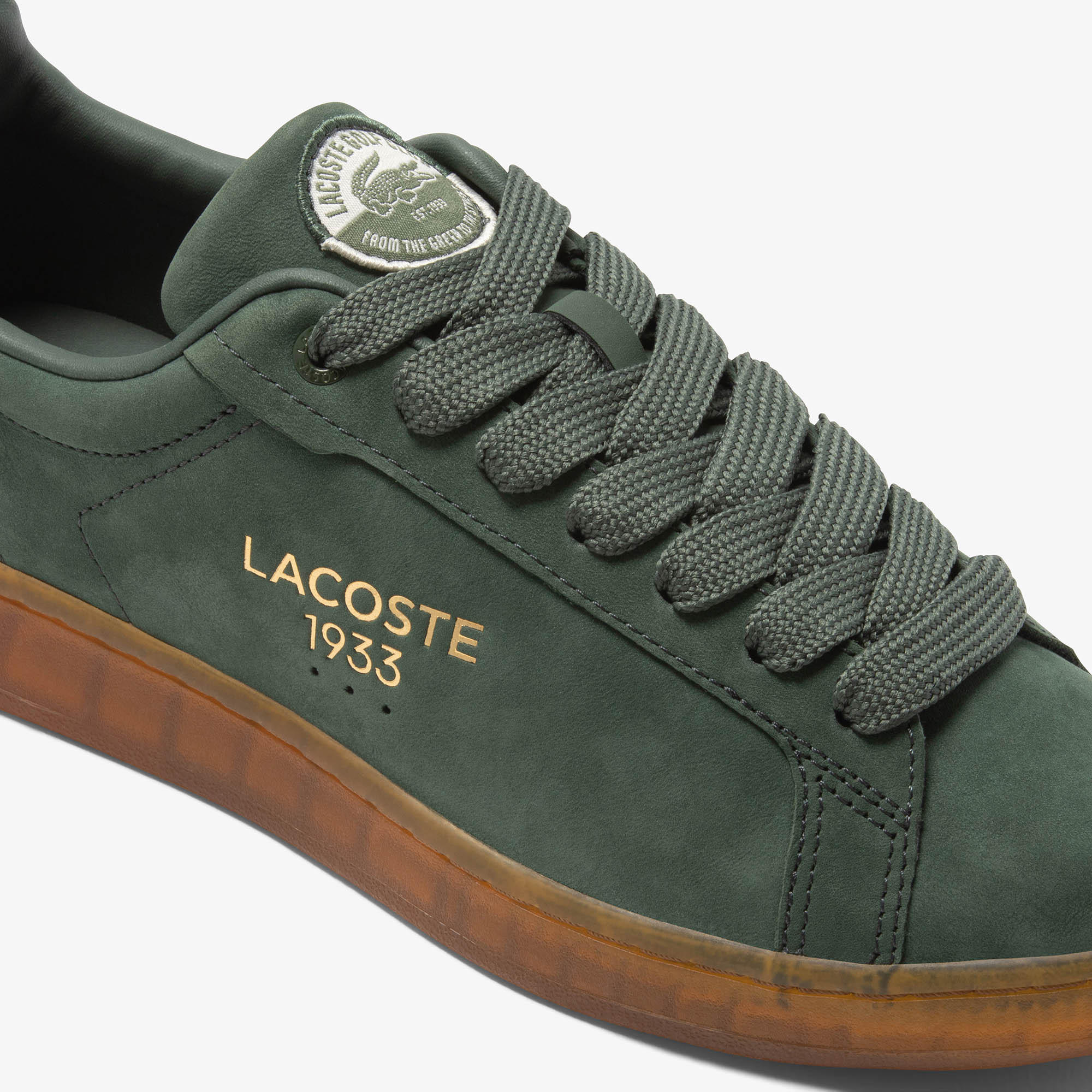 Men s Carnaby Pro Wide Lace Leather Trainers LACOSTE