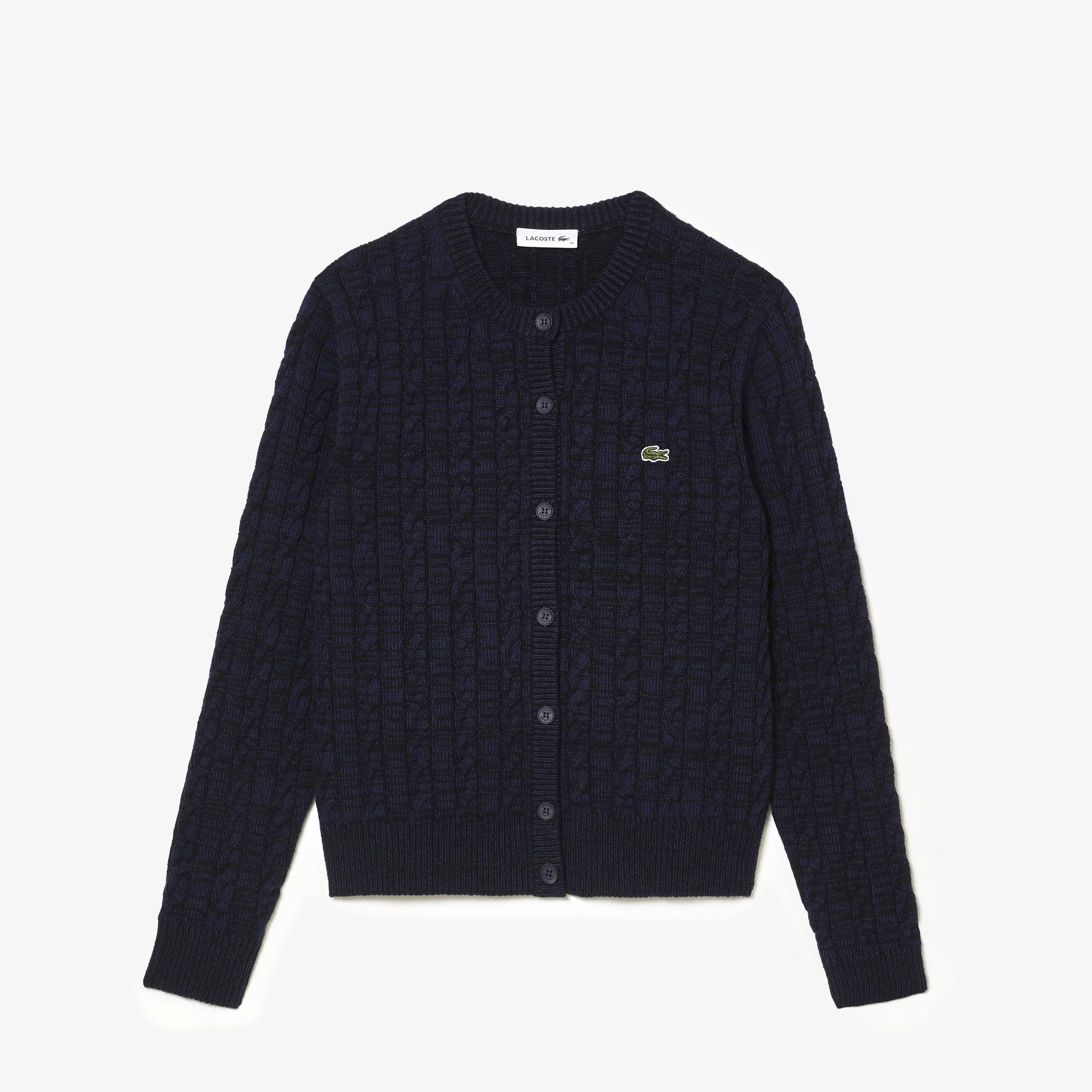 Lacoste deals wool cardigan