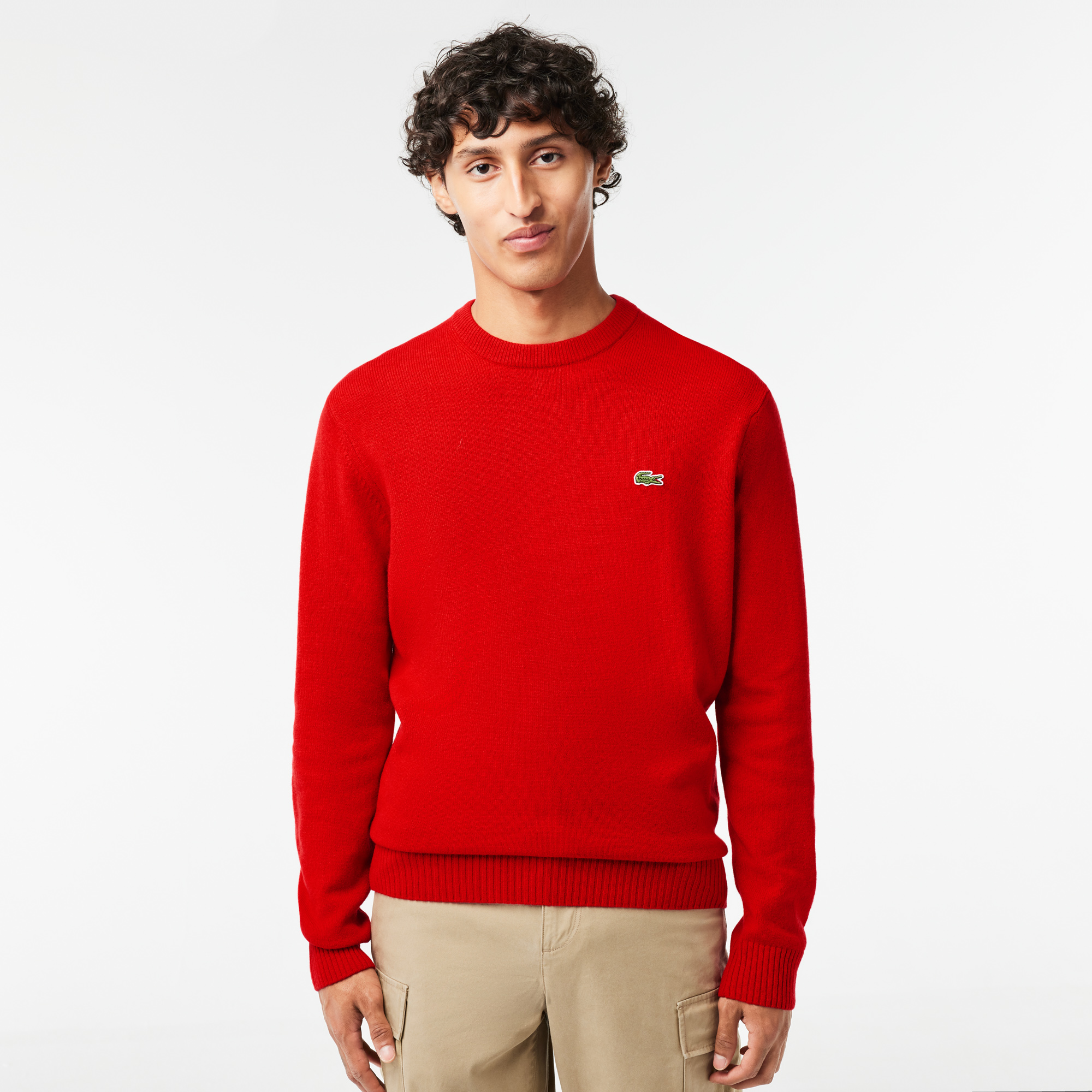 Lacoste discount red sweater