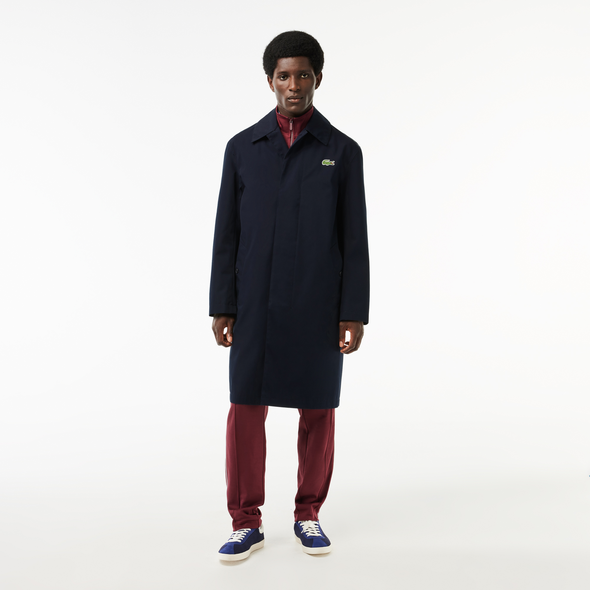 Lacoste long online coat