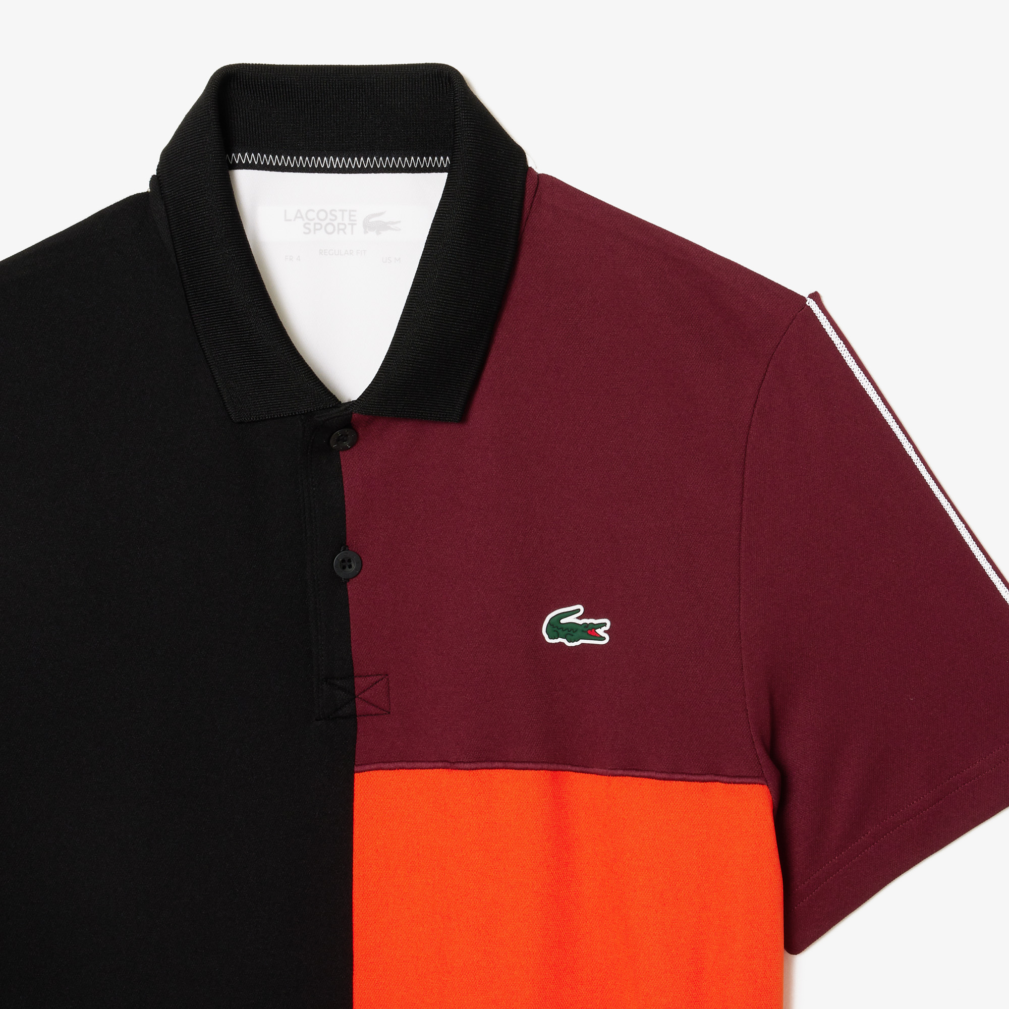 Polo lacoste sport on sale orange