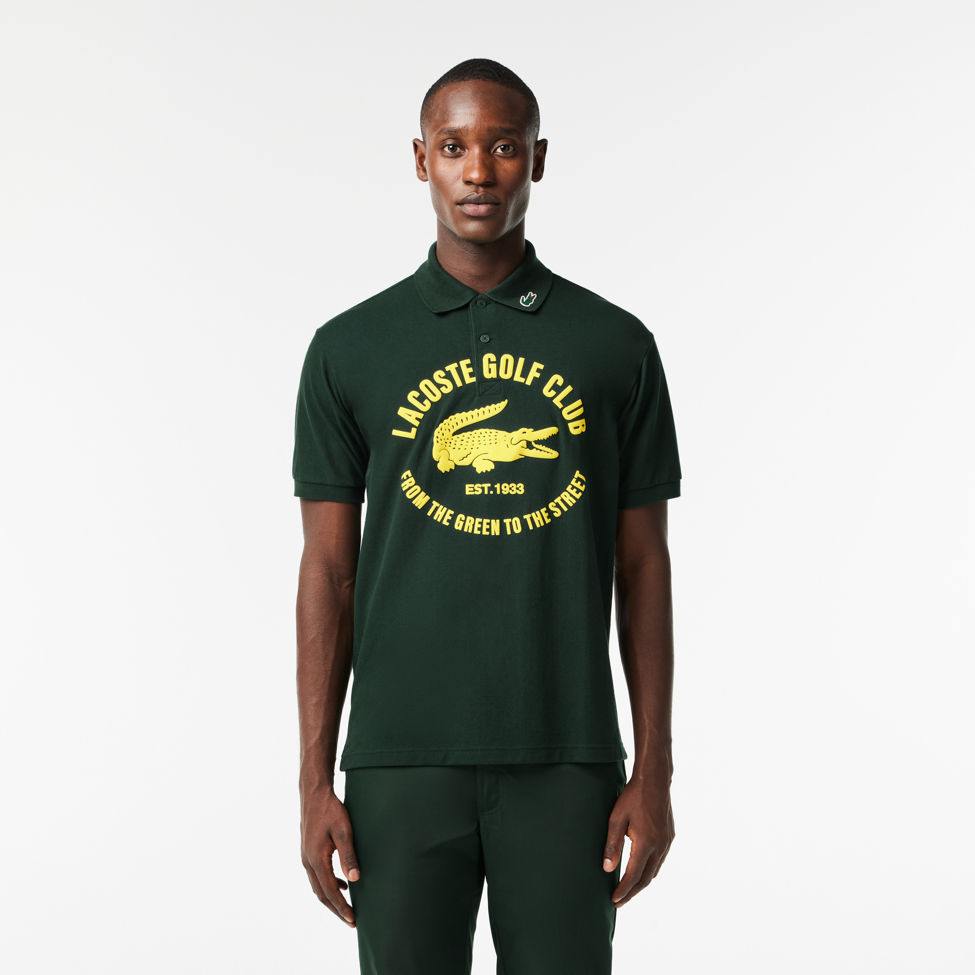 Classic Fit Cotton Golf Polo Shirt LACOSTE