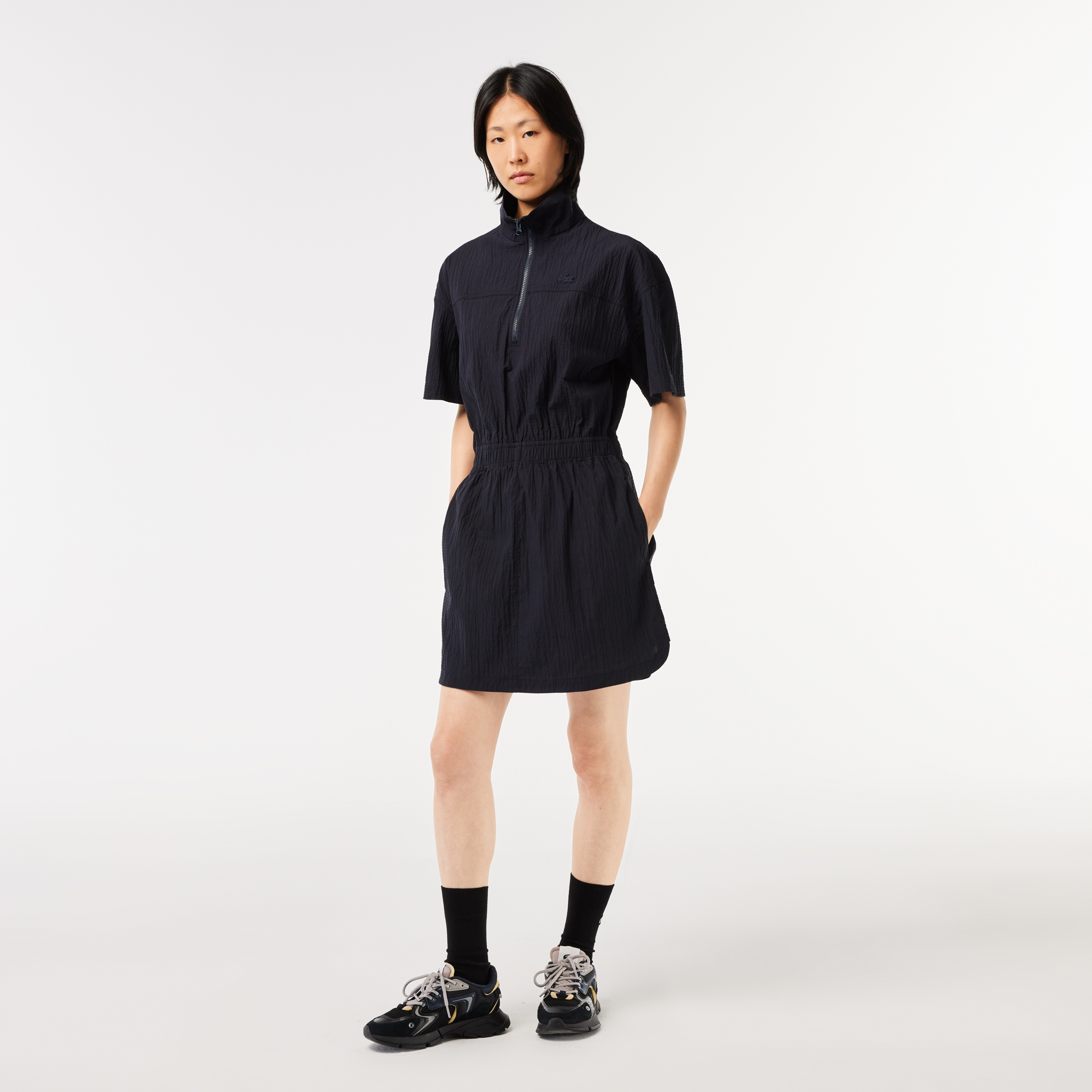 Loose fitting cotton dresses top