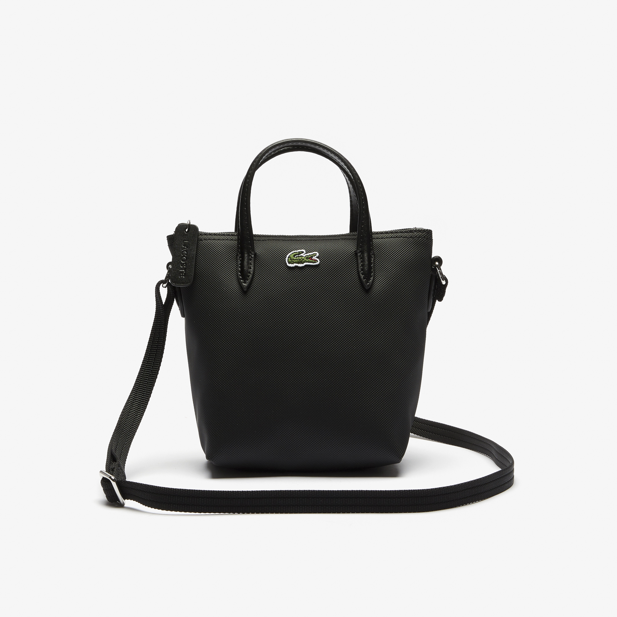 Lacoste tote bag with sling deals