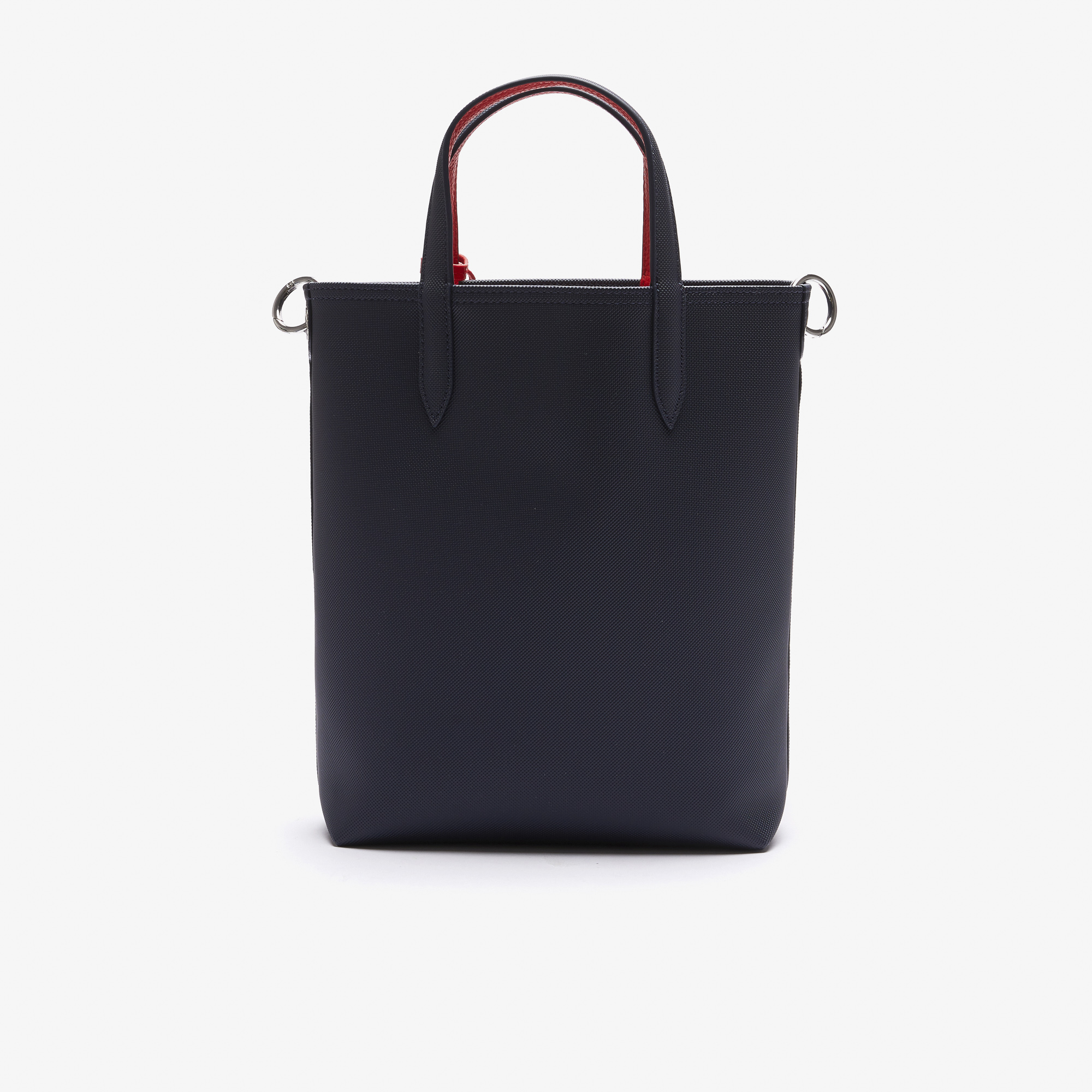 Women s Anna Reversible Coated Canvas Tote Bag LACOSTE
