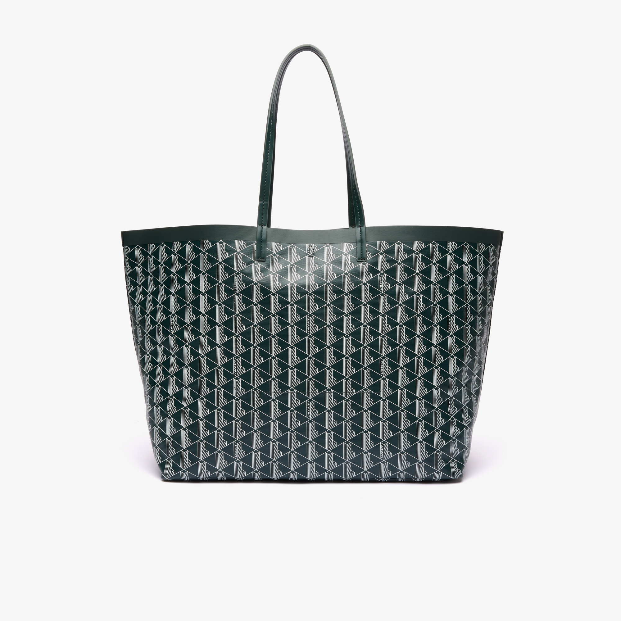 Zely Coated Canvas Monogram Large Tote | LACOSTE 