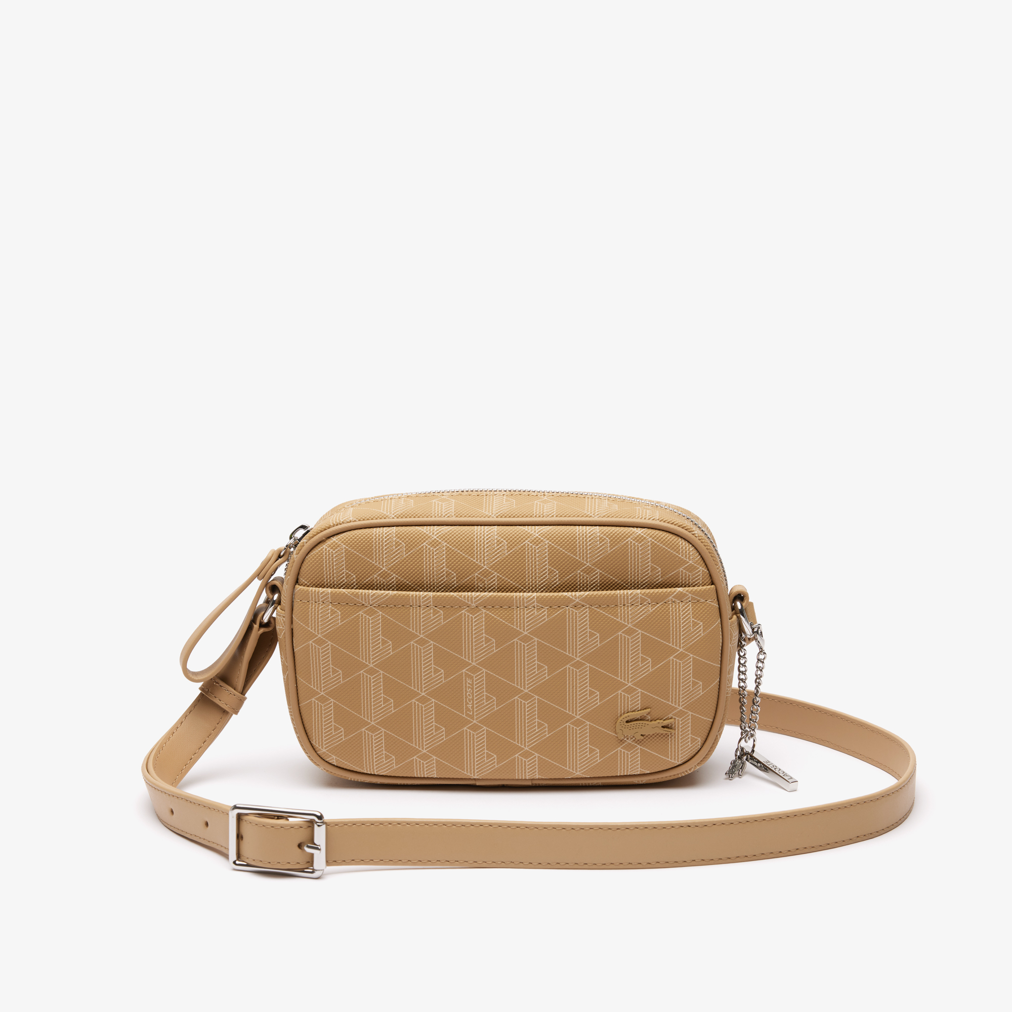 Daily Lifestyle Monogram Slim Crossover Bag LACOSTE
