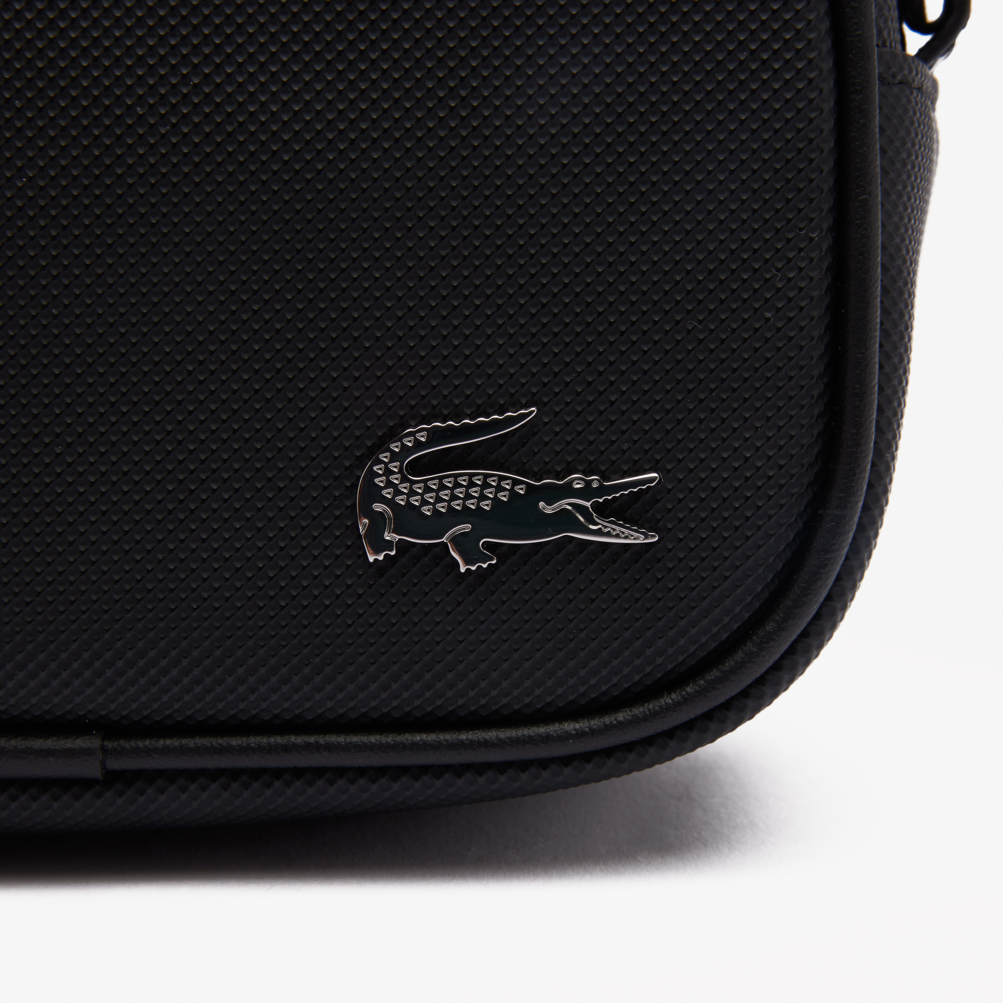 Daily Lifestyle Coated Canvas Small Crossover Purse LACOSTE