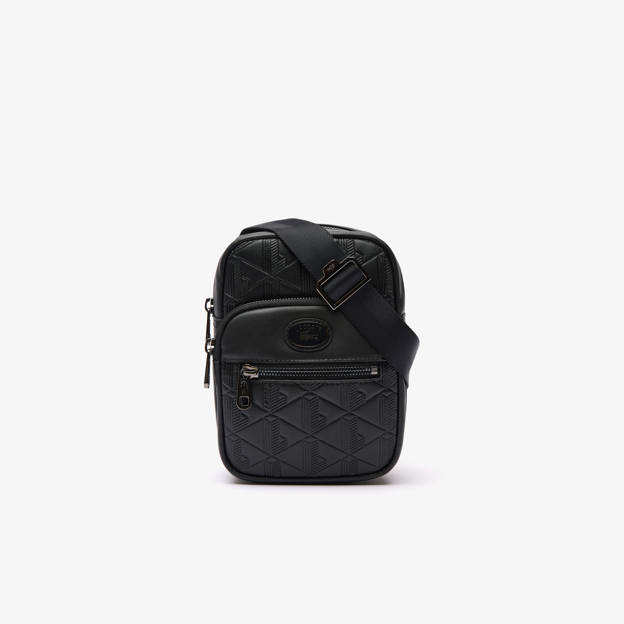 Monogram Print Small Crossover Bag LACOSTE