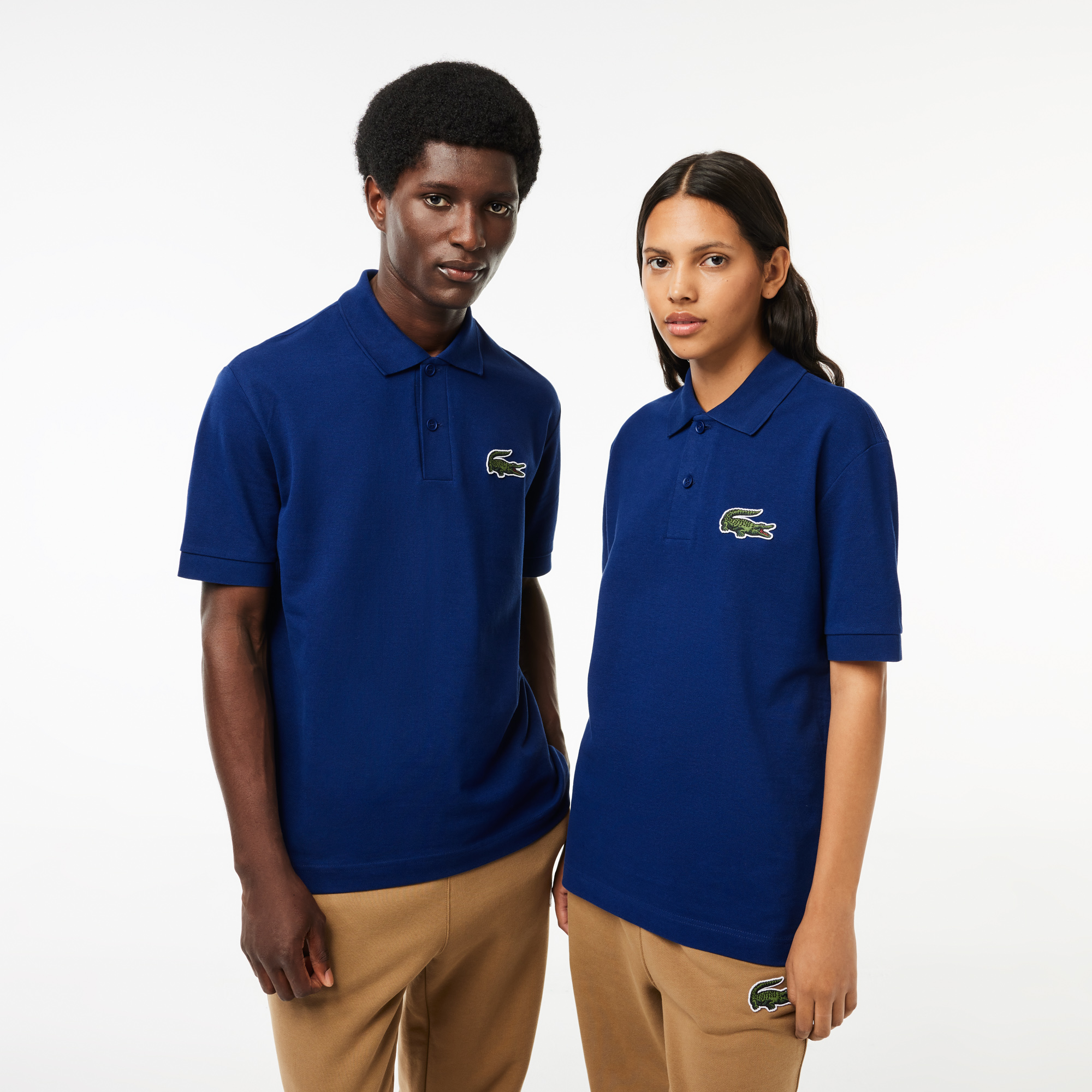 Baggy top polo shirt