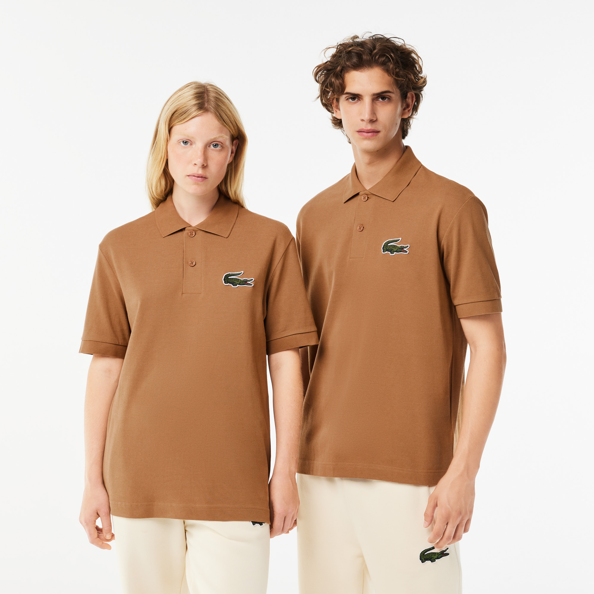 Lacoste polo loose on sale fit