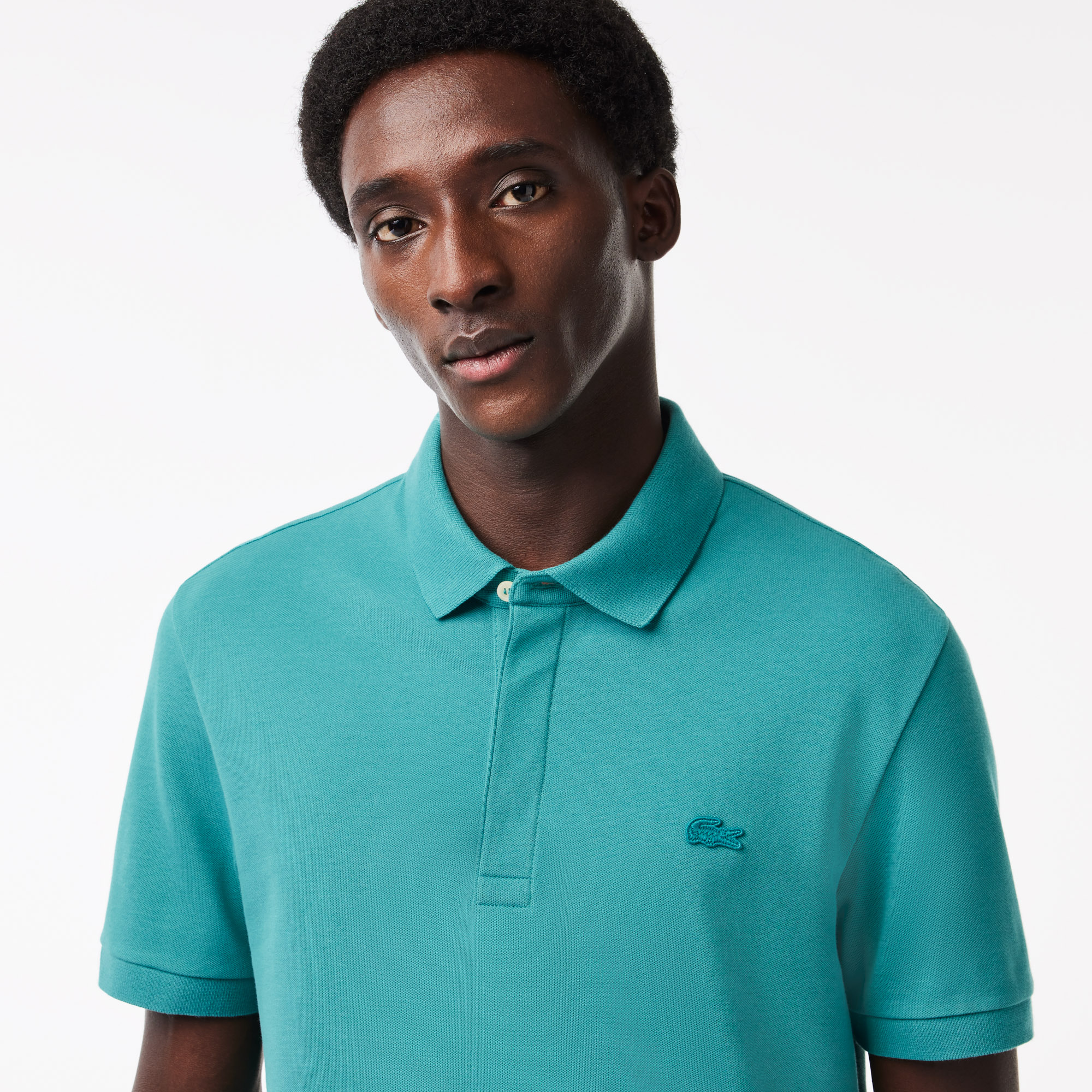 Lacoste polo deals turquoise