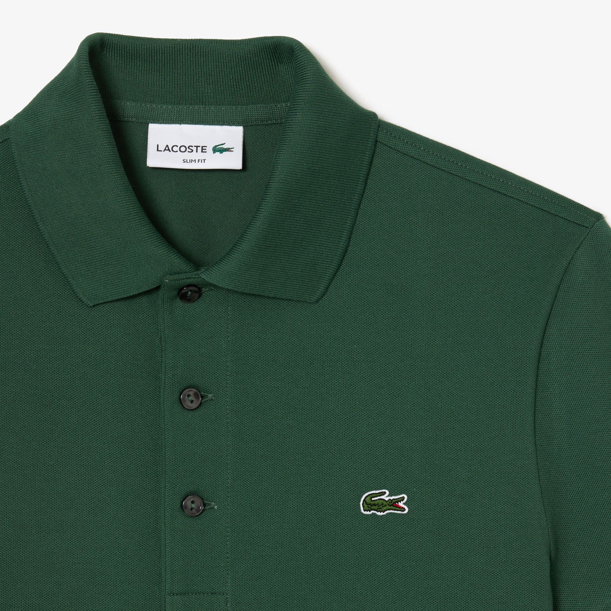 Slim Fit Stretch Piqu Polo Shirt LACOSTE