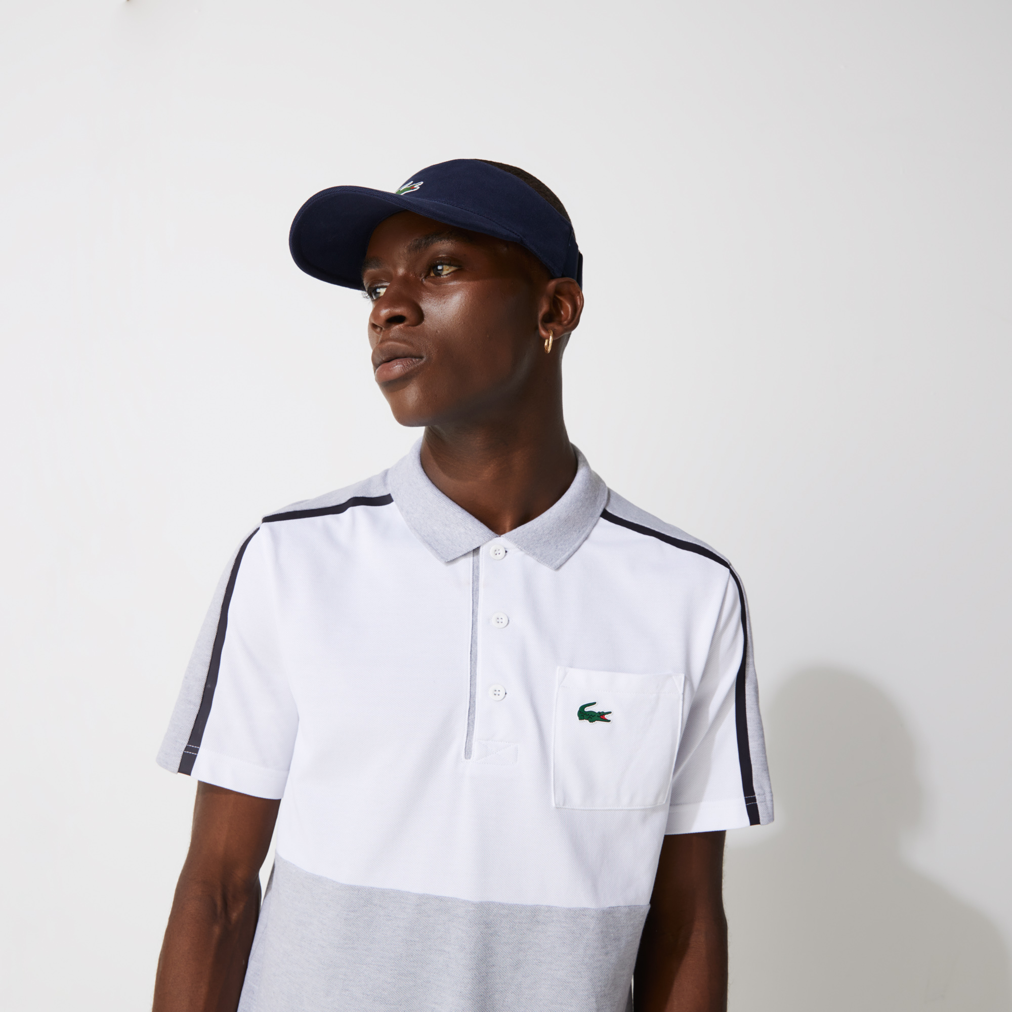 Tennis visor clearance