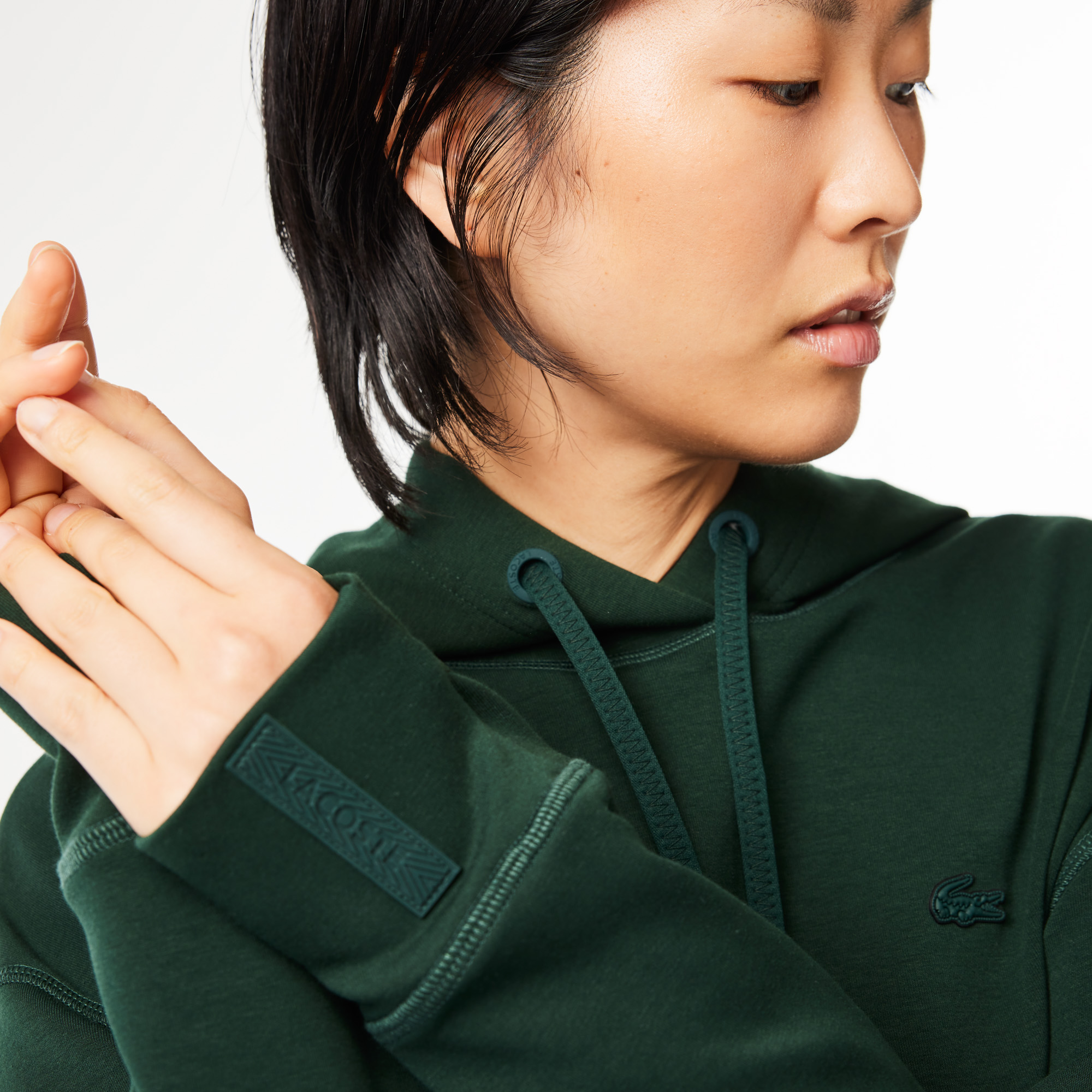 Lacoste hoodie women's on sale