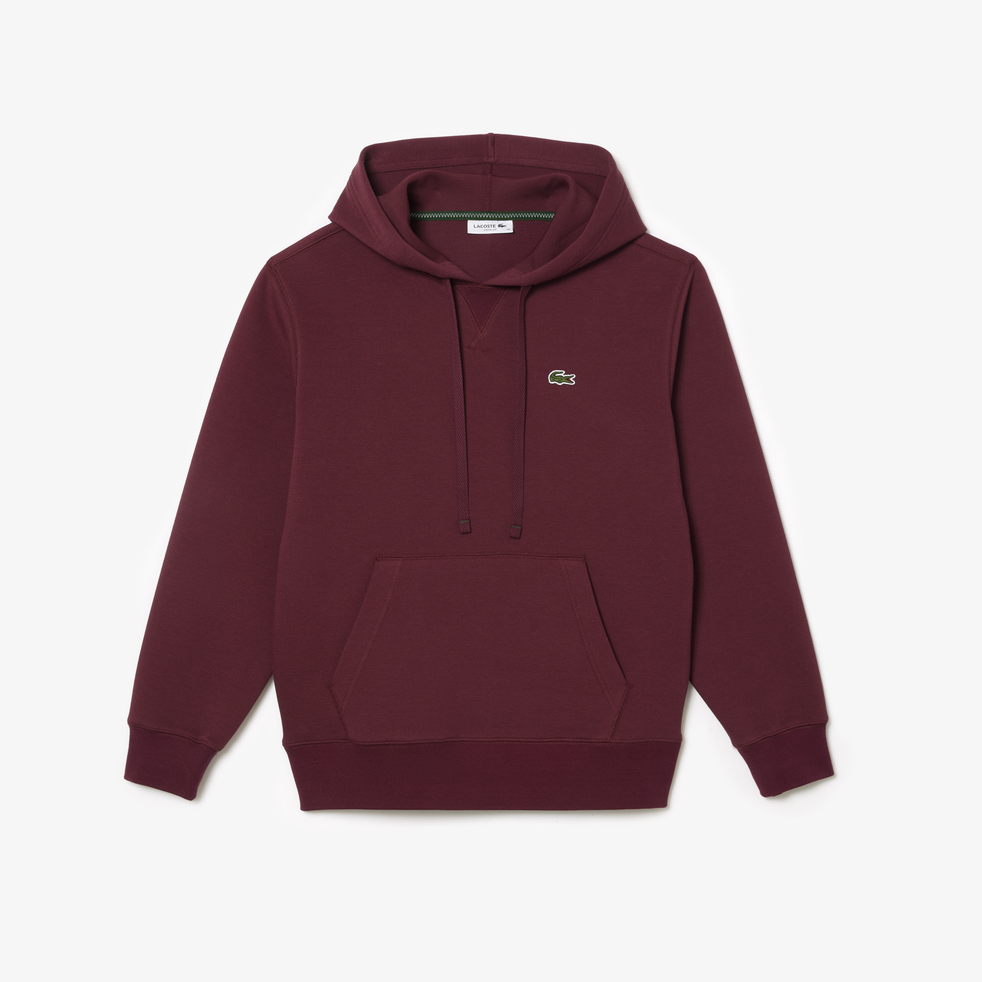 Women s Loose Fit Cotton Blend Jogger Hoodie LACOSTE