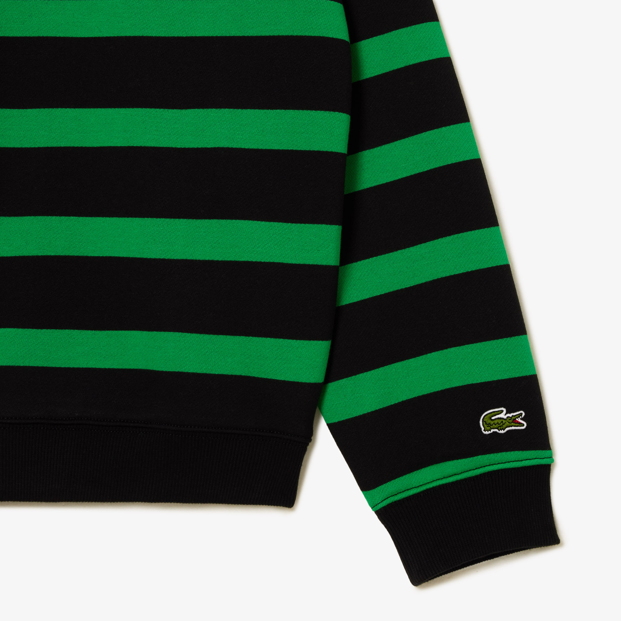 Lacoste striped outlet sweatshirt