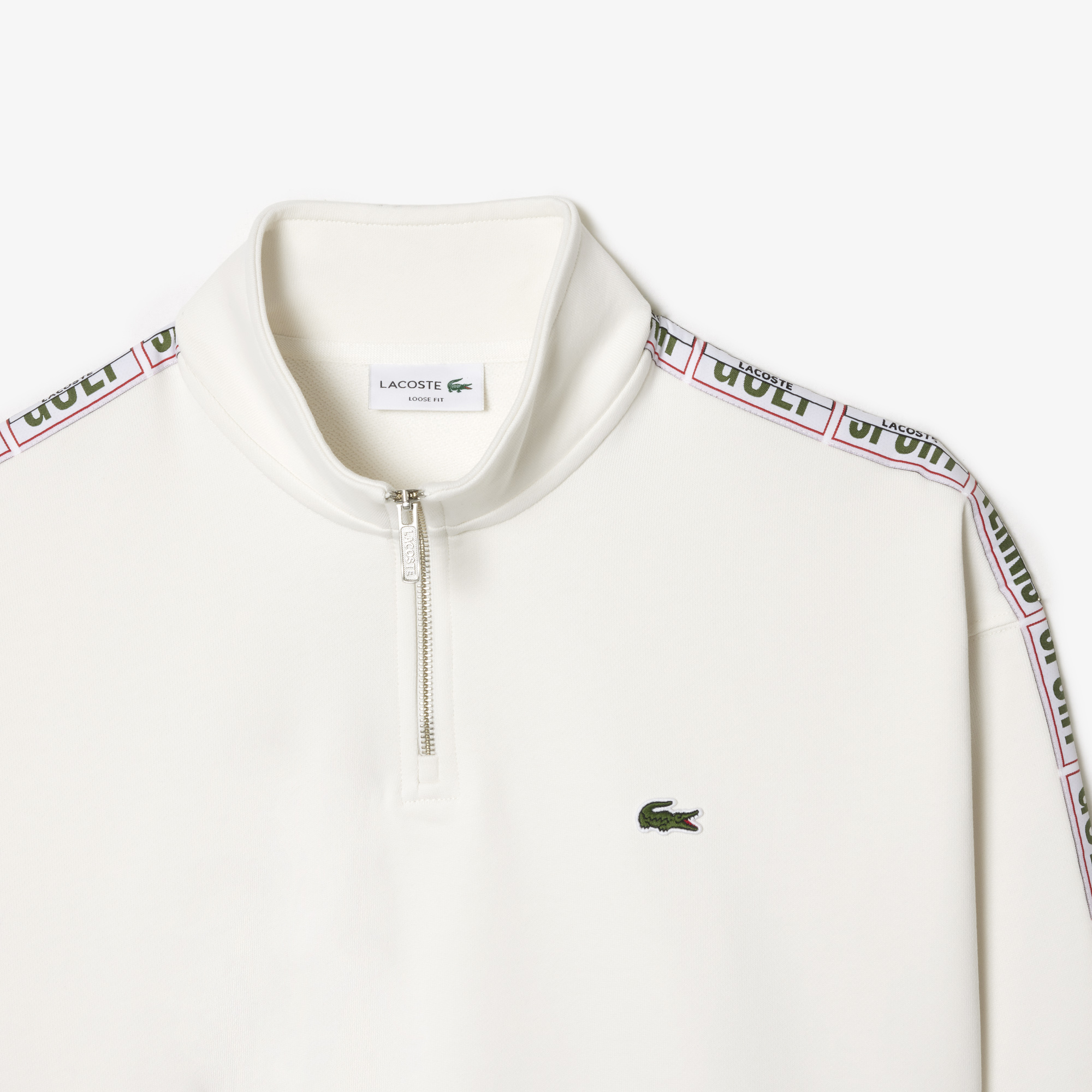 Pull zip lacoste cheap