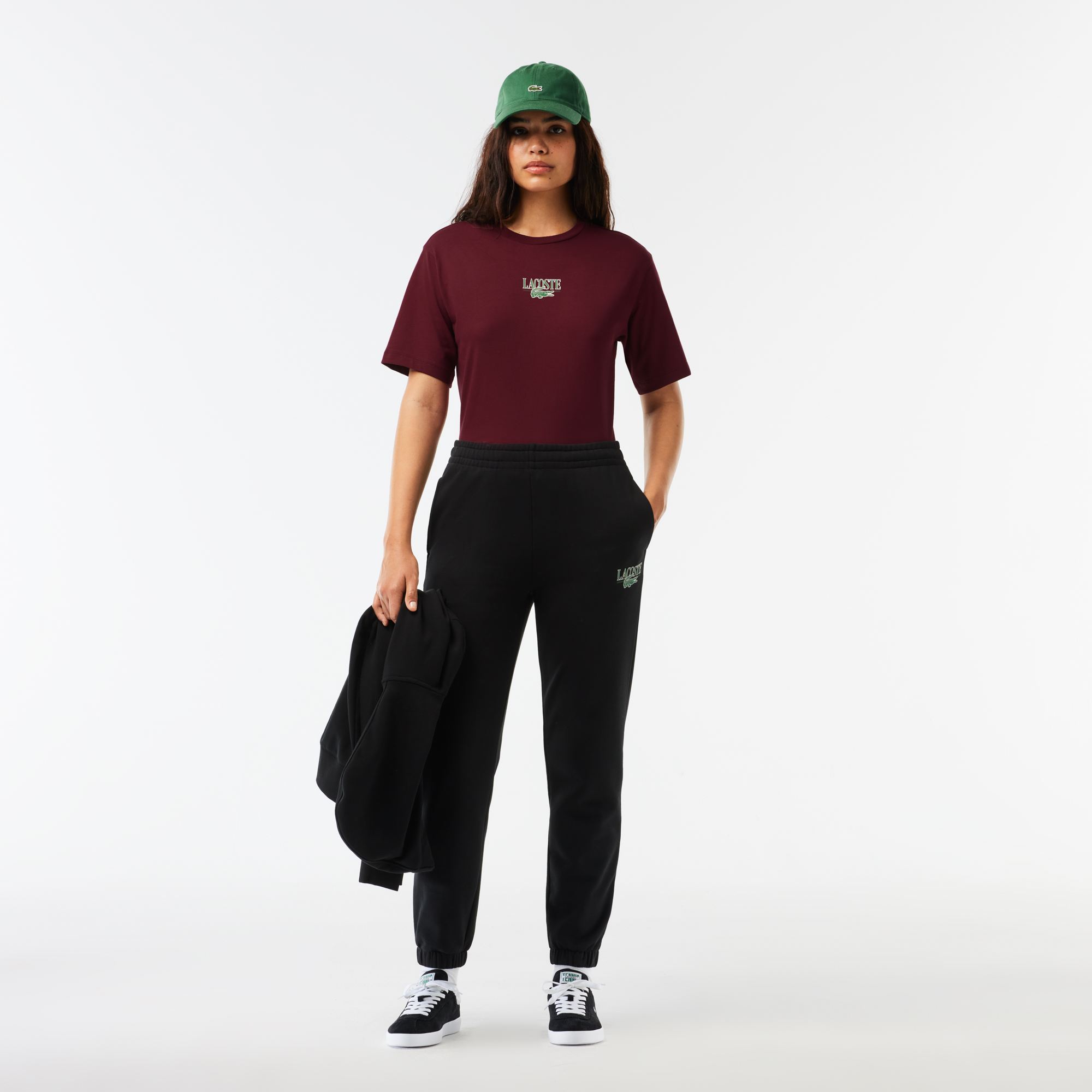Lacoste sweat suit on sale women's