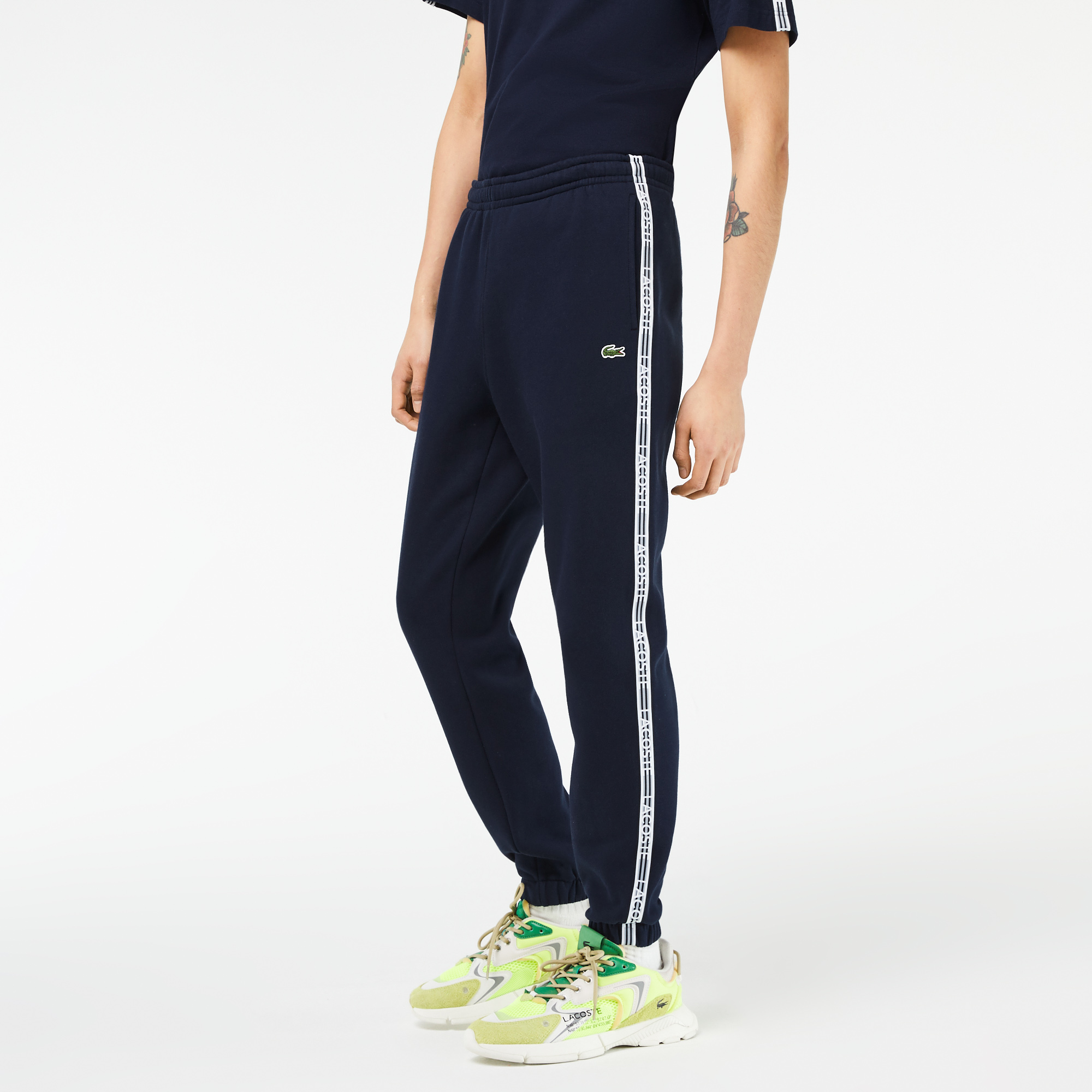 Lacoste side logo jogging pants top