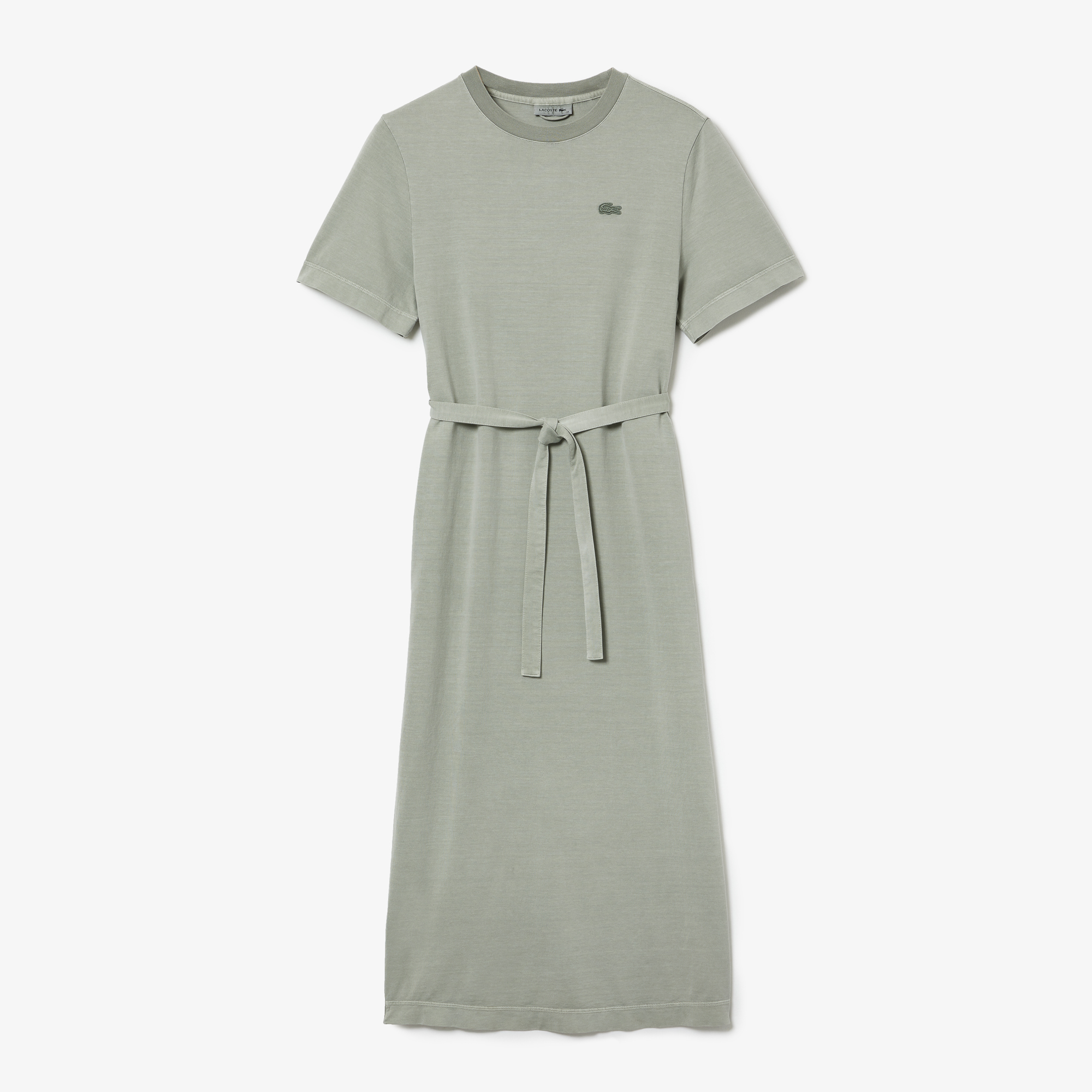 Grey and white t shirt dress cheap