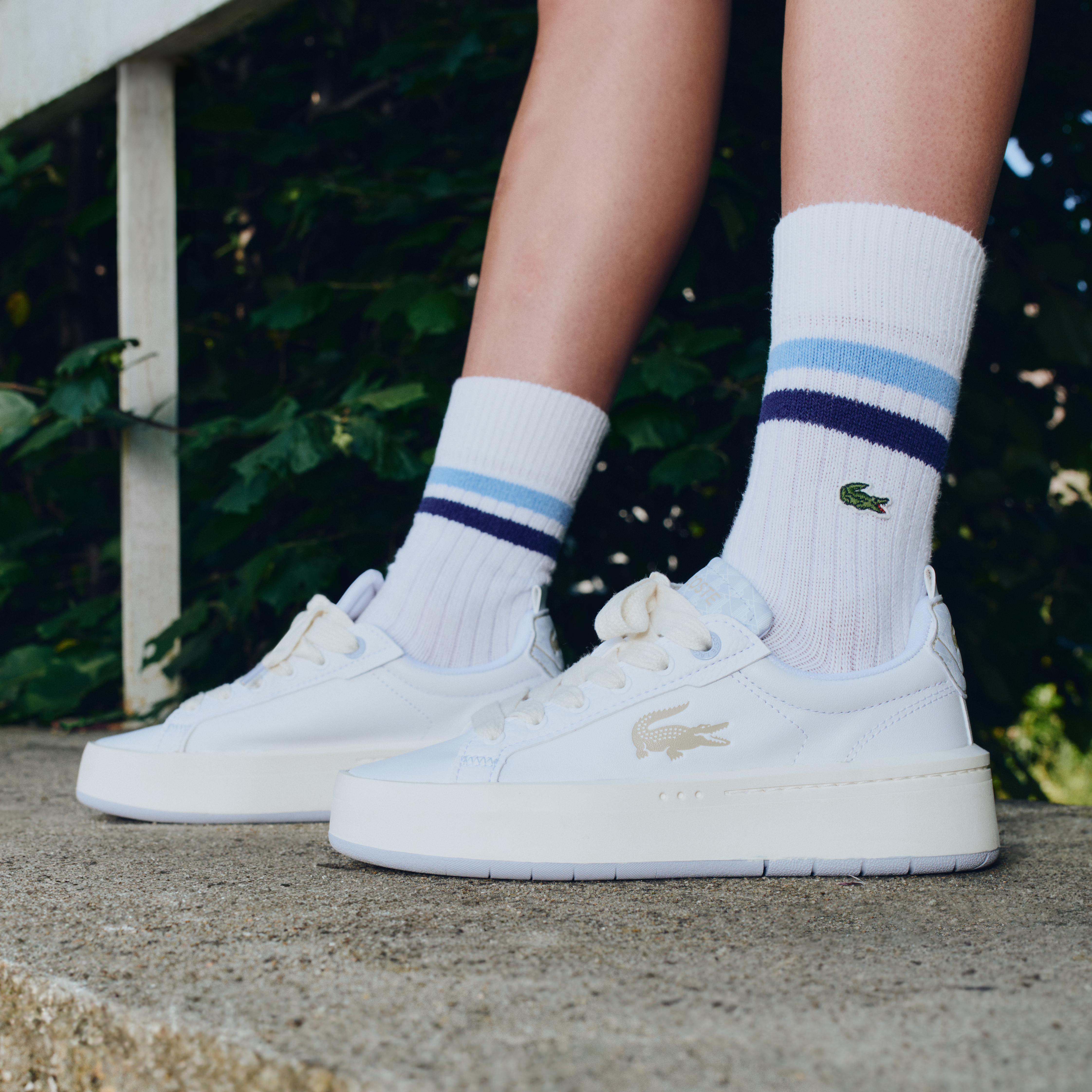 Lacoste ankle shoes on sale